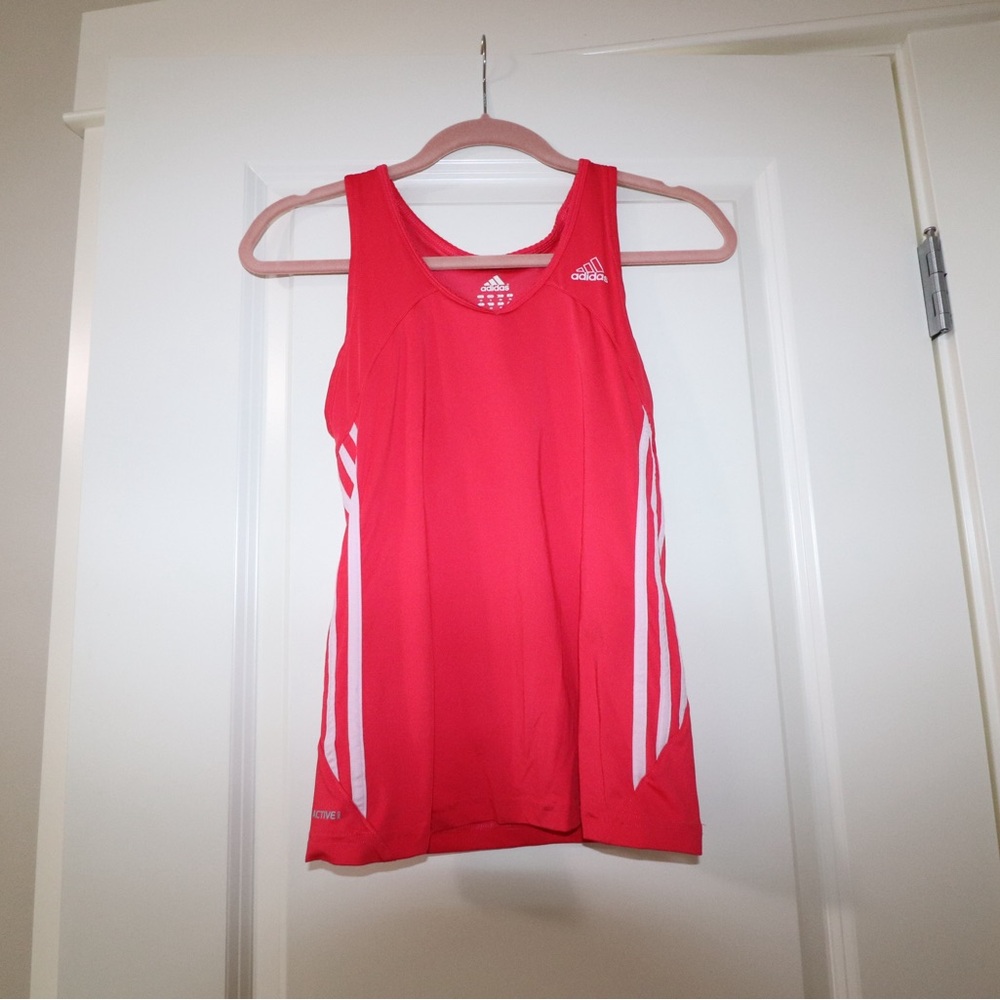 Adidas Red Tank Top